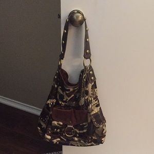 Kathy Van Zeeland Camo Bag